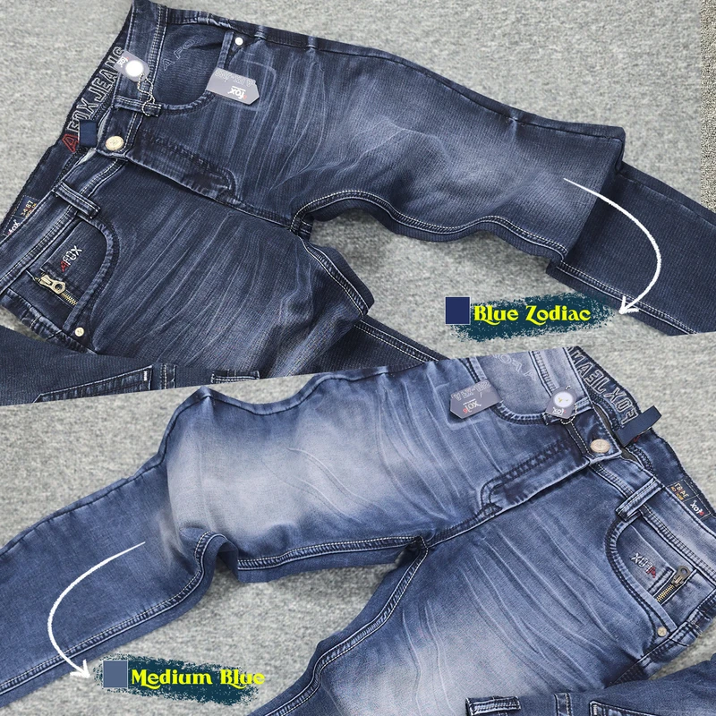 2J119 x 2J121 Medium Blue & Blue Zodiac Denim COMBO OFFER