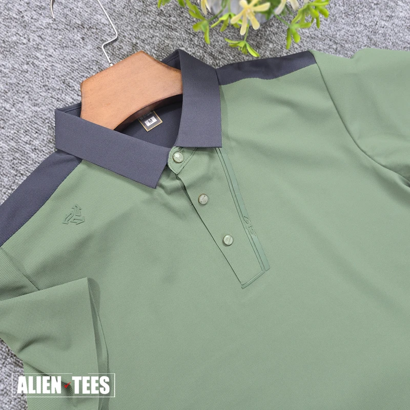 Laurel Green with Pickled Bluewood - Steelblanc Polo Shirt