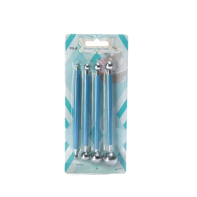 Double Sided Modelling Ball Tools Pack of 4