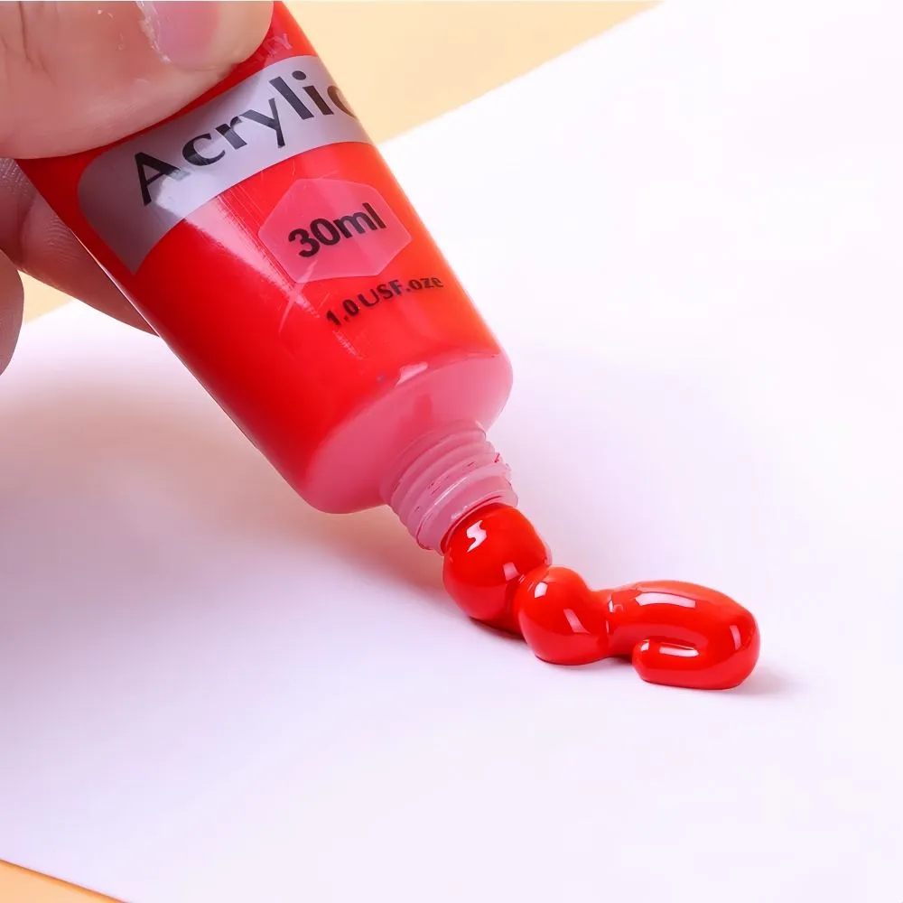 Keep Smiling Acrylic Paint Set (30ml) - 24 Colors