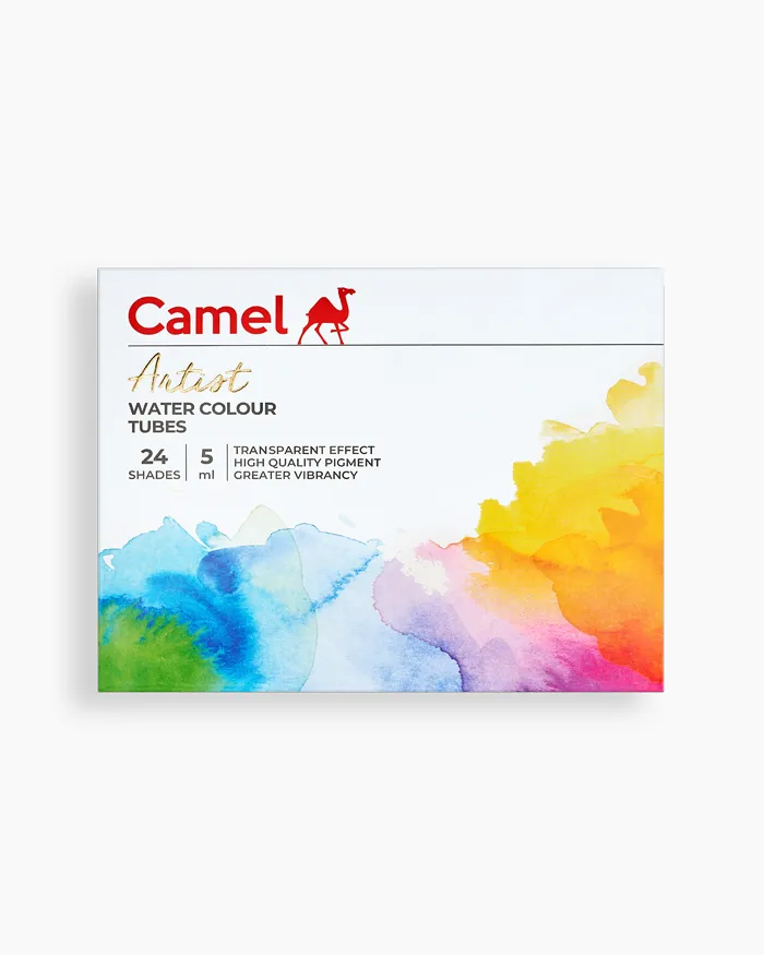 Camel Artist Water Colour Tubes (5ml) - 24 Shades