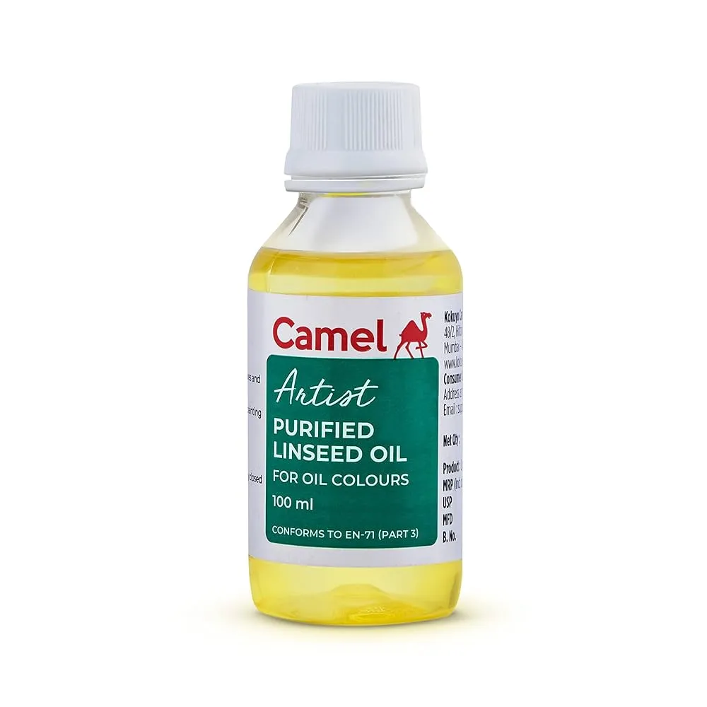 Camel Artist Purified Linseed Oil 100ml