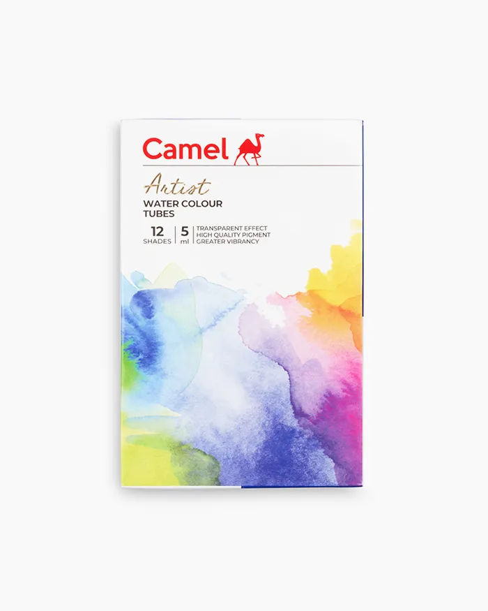 Camel Artist Water Colours Tubes (5ml) - 12 Shades