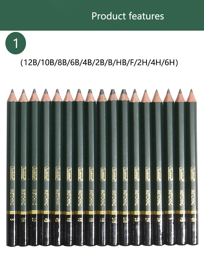 Keep Smiling Sketch Drawing Set 42 PCS