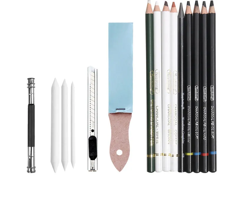 Keep Smiling Sketch Drawing Set 42 PCS - Thumbnail 4