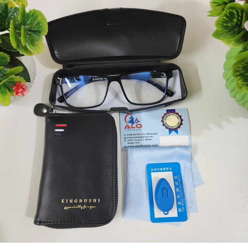 wallet &blue cut combo pack