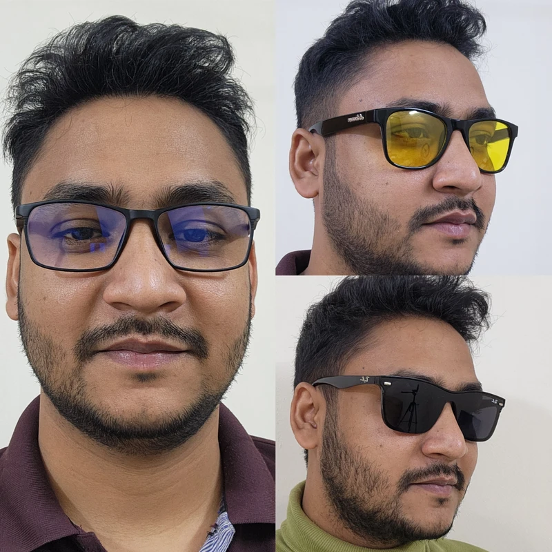 Red Fox A great blue cut sunglass combo pack