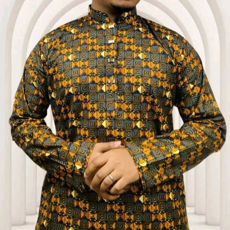 প্রিন্ট কটন পাঞ্জাবিc3