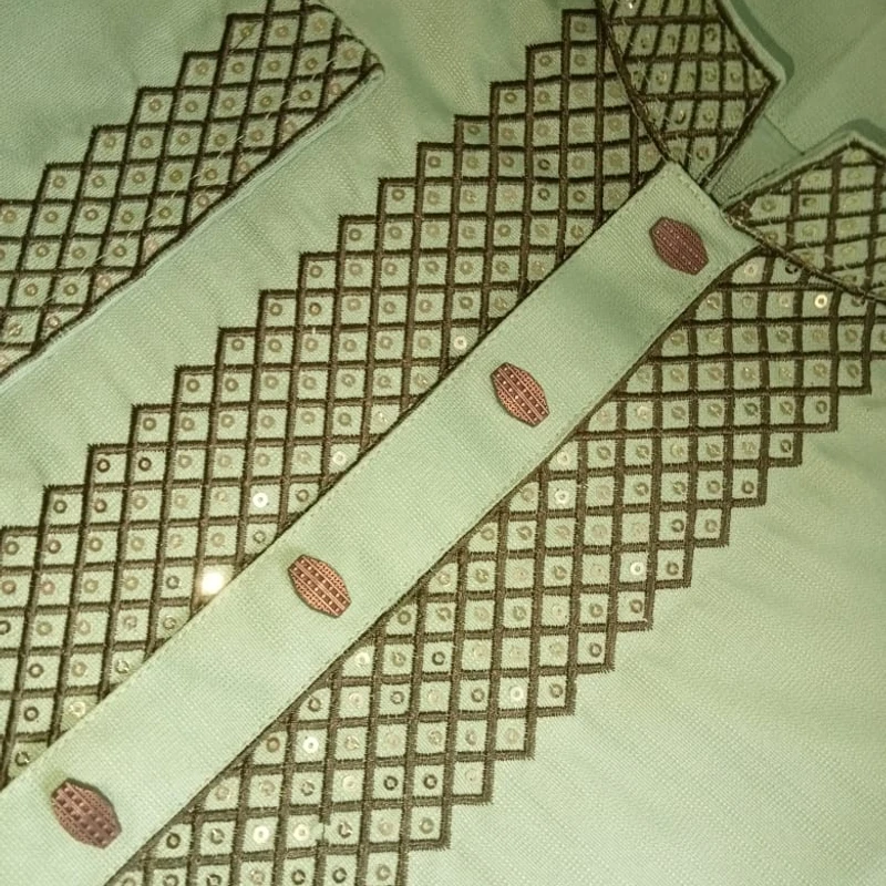 China Fancy Cotton  Fabric Punjabi