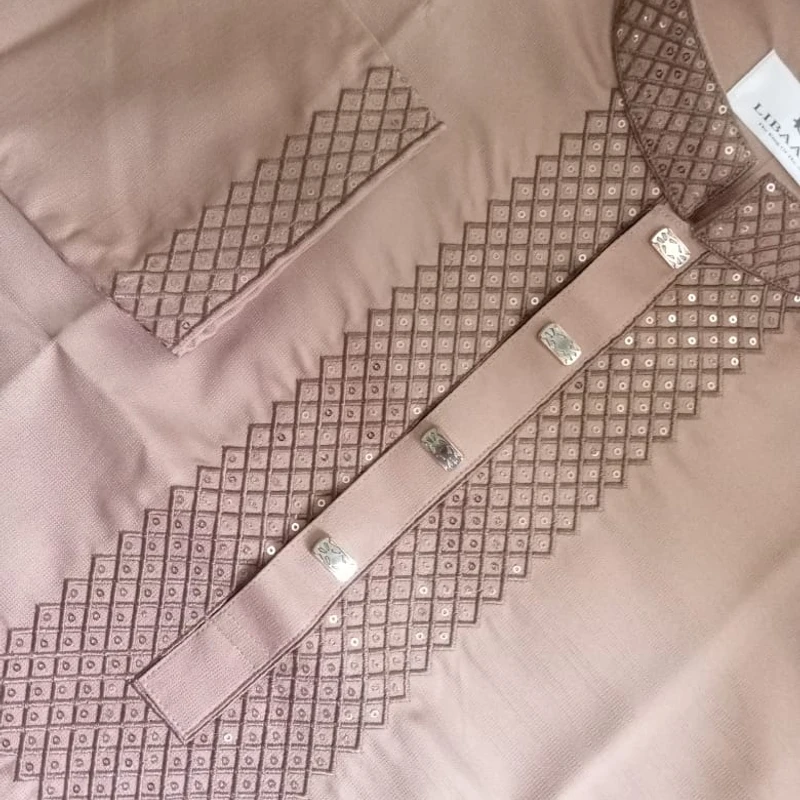 China Fancy Cotton Fabric Punjabi
