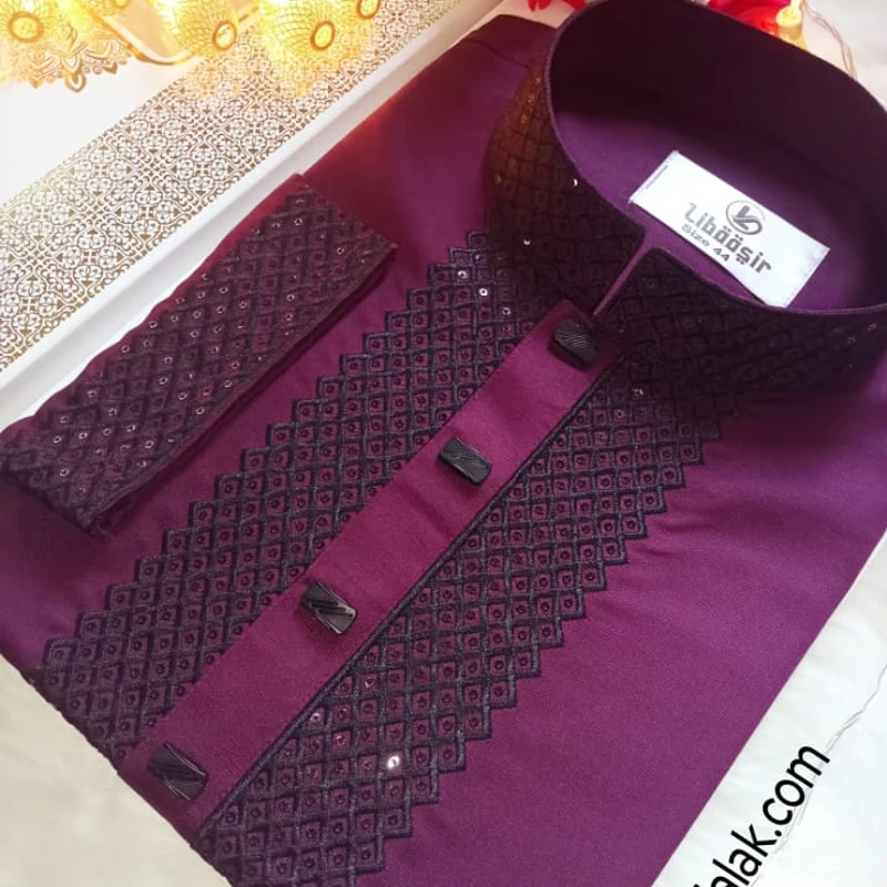 China Fancy Cotton Fabric Punjabi