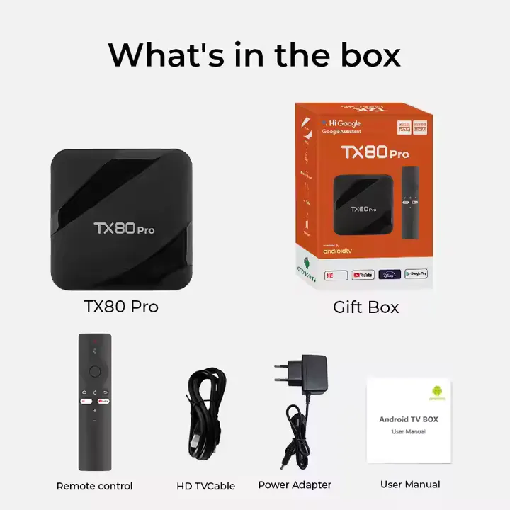 Bangladesh TX80 PRO 4K Ultra Hd Android 15 Tx10 Tx20 Pro Tx30 Tx60 Android Tv Box - Image 3