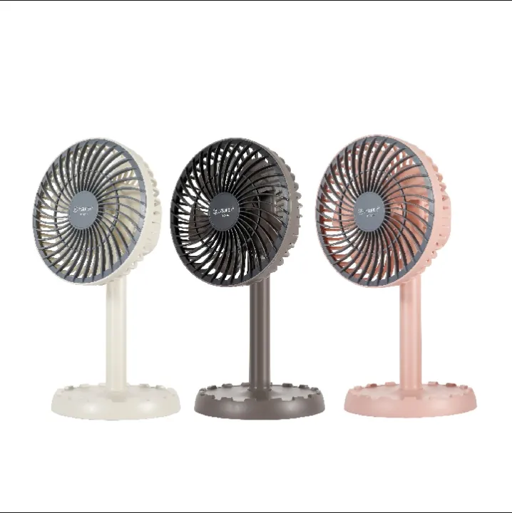 JYSUPER Rechargeable Multicolor Portable Mini Table Fan - JY-2218
