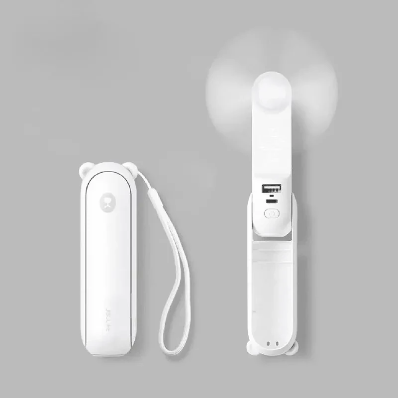 JISULIFE F8X Mini Fan Portable Fan (New Upgrade Version)