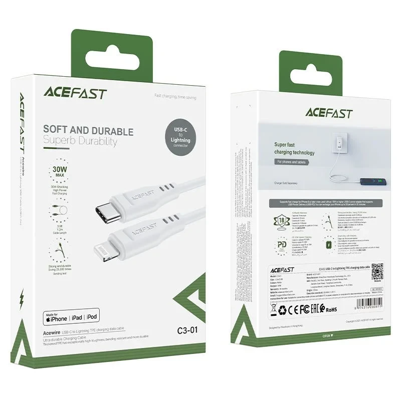 Acefast C3-01 USB-C to Lightning - Image 5