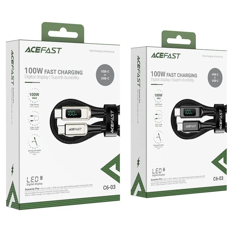 Acefast C6-03-100W USB-C to USB-C - Image 4