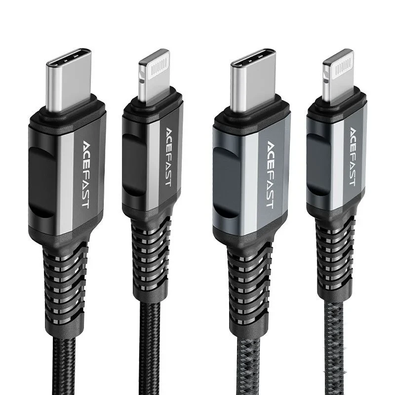Acefast C1-01 USB-C to Lightning Charging Data Cable - 1.2m - Image 3