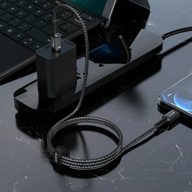 Acefast C1-01 USB-C to Lightning Charging Data Cable - 1.2m - Image 4