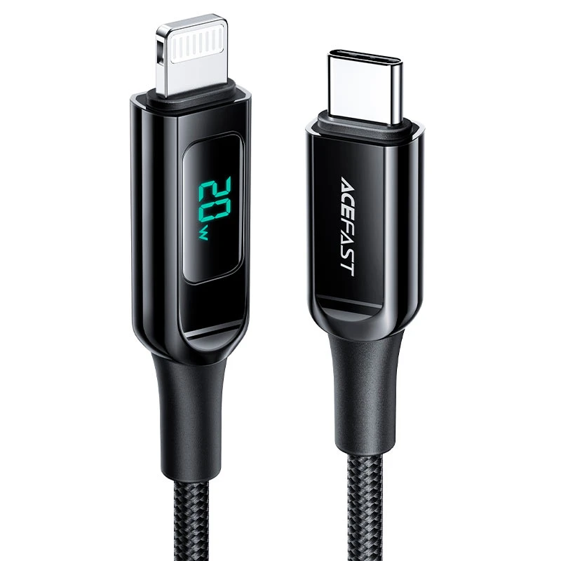 Acefast C6-01 USB-C to Lightning Charging Data Cable 30W 1.2m