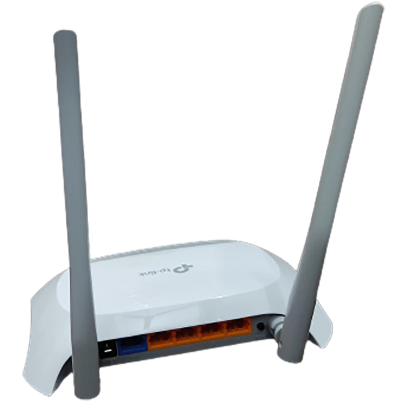 TP Link White 2.4GHz Wireless Router, 2.4 Ghz: 300 Mbps