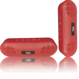 T&G TG148 Portable Stereo Audio Super Bass LED Lantern Pill Wireless Bluetooth Speaker