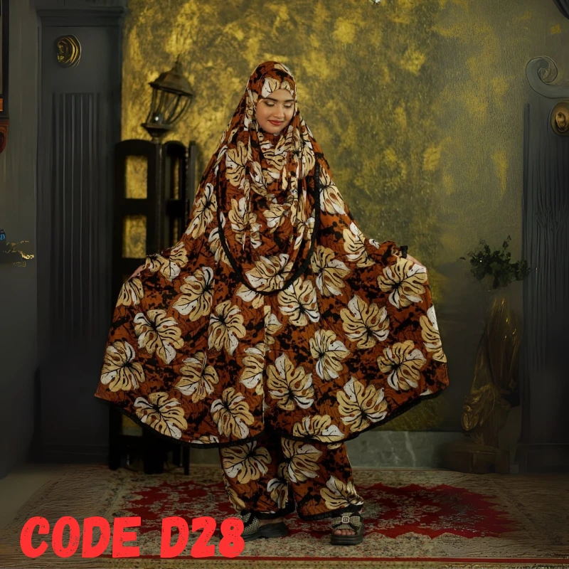 Khimar With Plazu : D28
