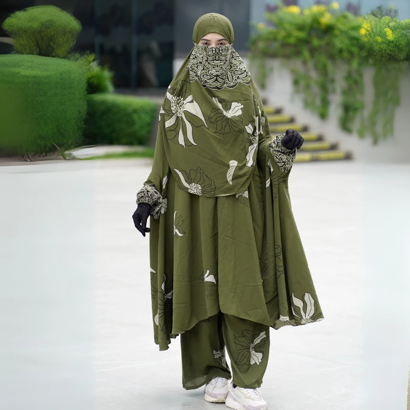 LUXURY KHIMAR SET.. CODE 044 - Image 3
