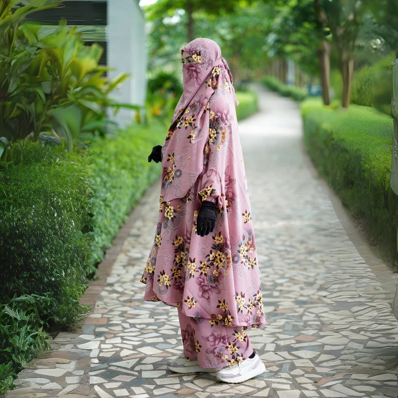 LUXURY KHIMAR SET.. CODE 055 - Image 3