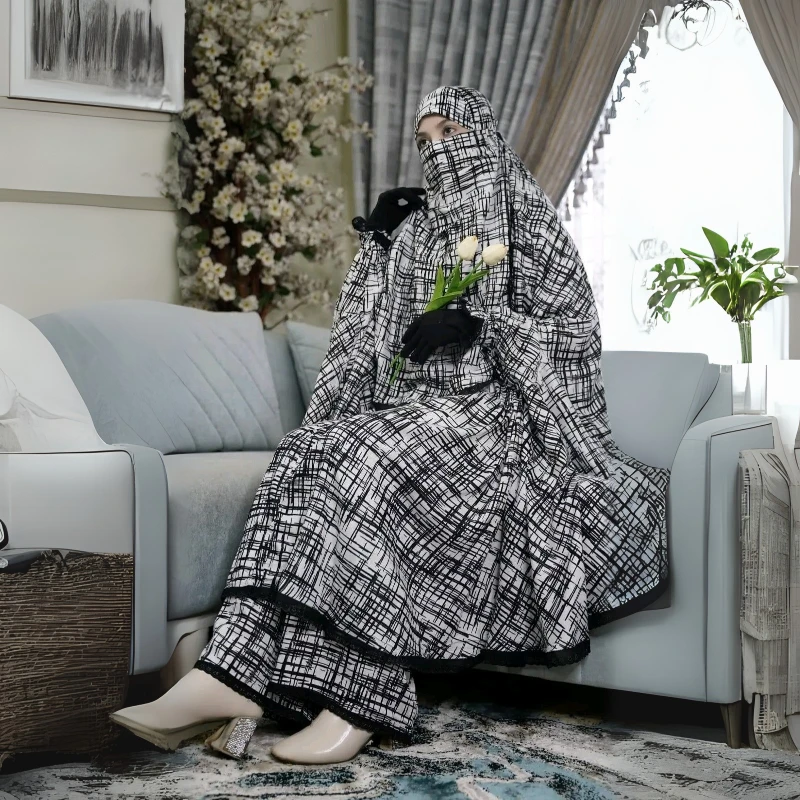 Khimar With Plazu : D25