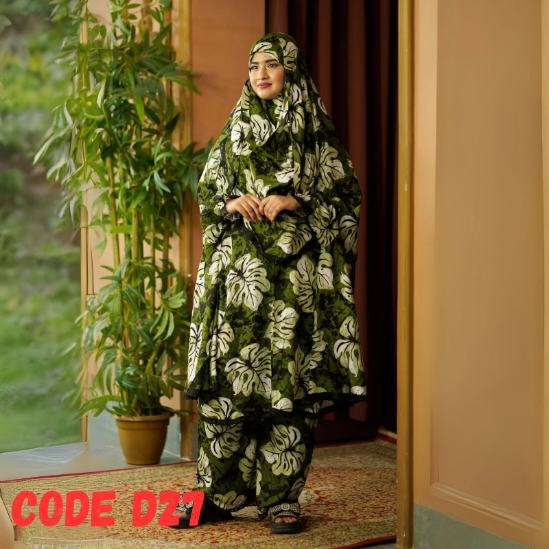 Khimar With Plazu : D27