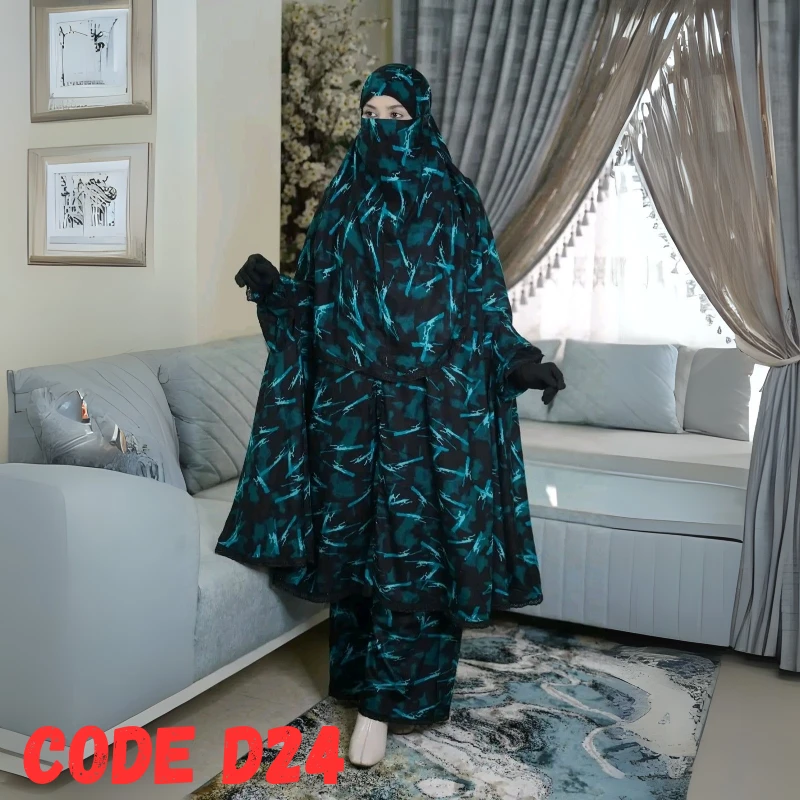 Khimar With Plazu : D24