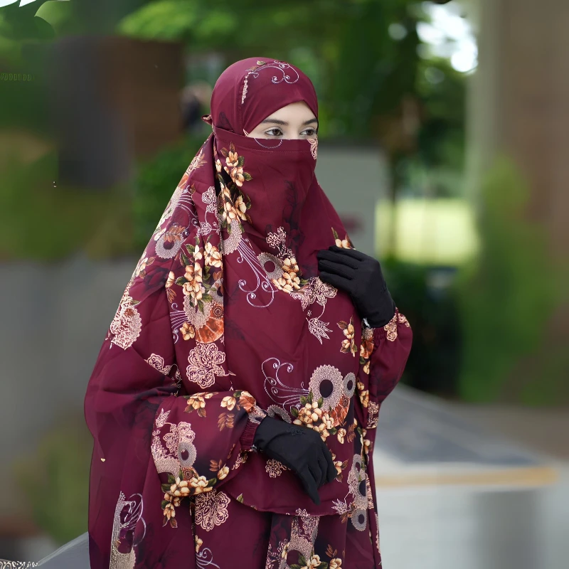 LUXURY KHIMAR SET.. CODE 077
