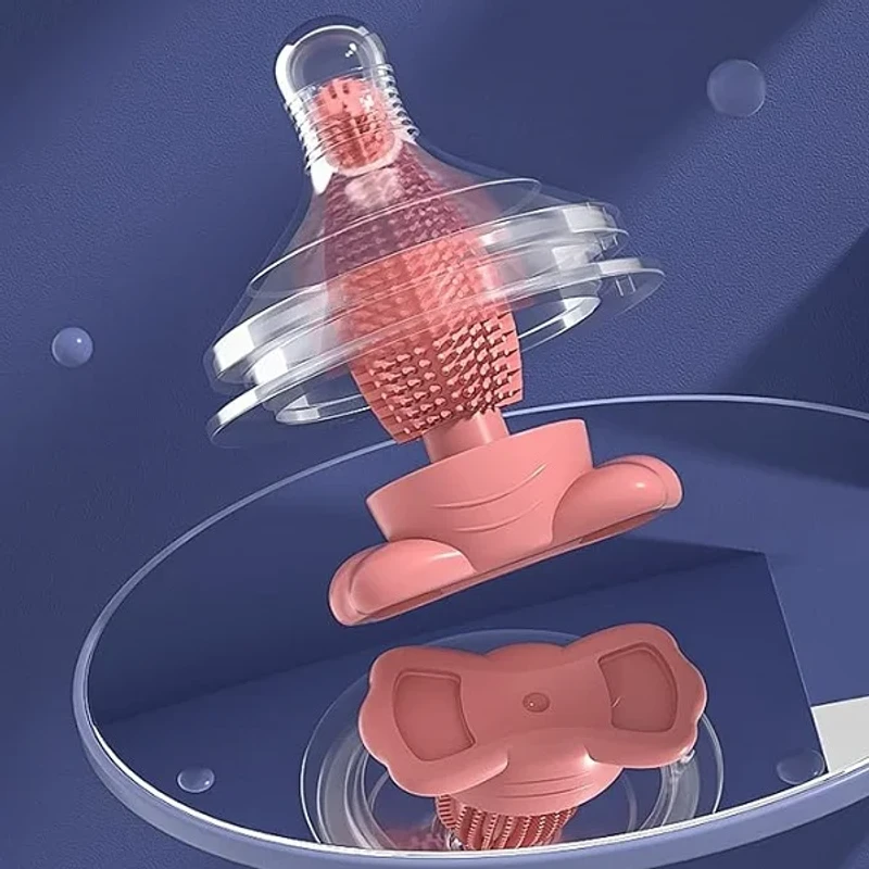 Silicone Feeder & Nipple Cleaning Brush - Image 3