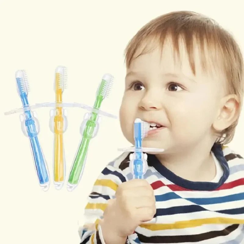 Silicone Teether Training Toothbrush