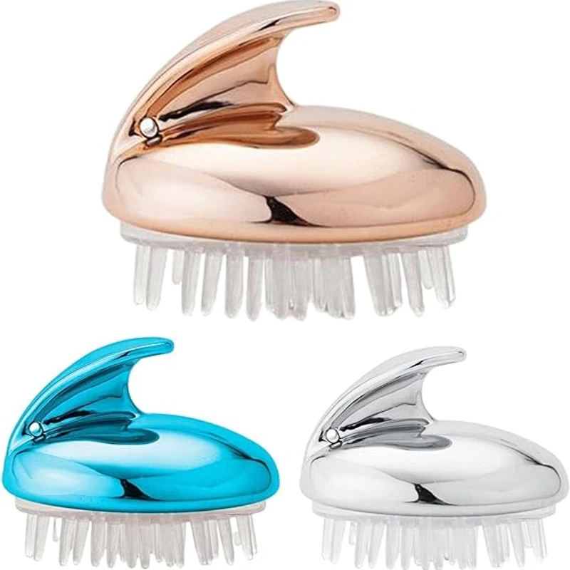 Silicone Shampoo brush সিলিকন শ্যাম্পু ব্রাশ - Image 3