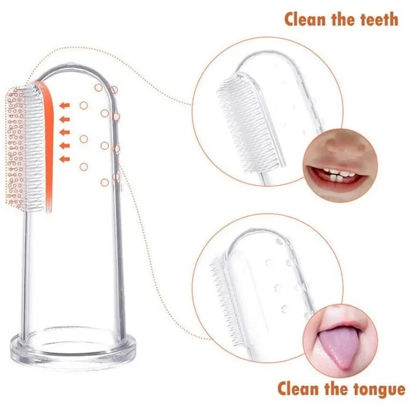 Silicon Soft Baby Finger Toothbrush