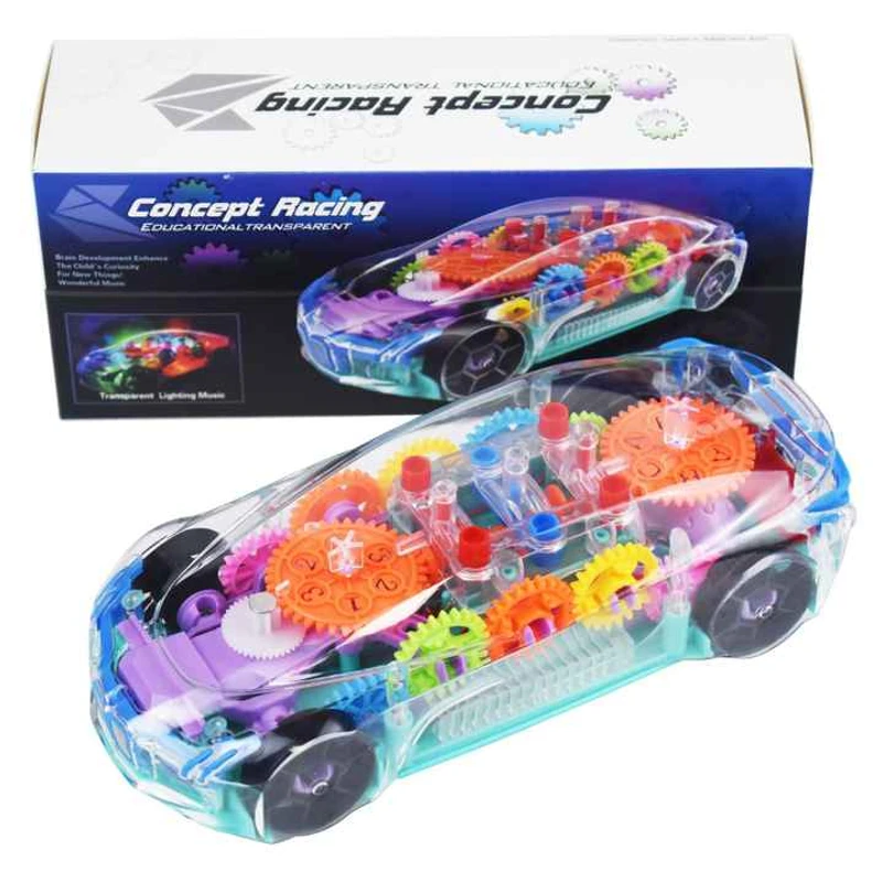 স্বচ্ছ রঙিন আলো সঙ্গীত গাড়ি 🚘 Transparent Colorful Light Music - Image 3
