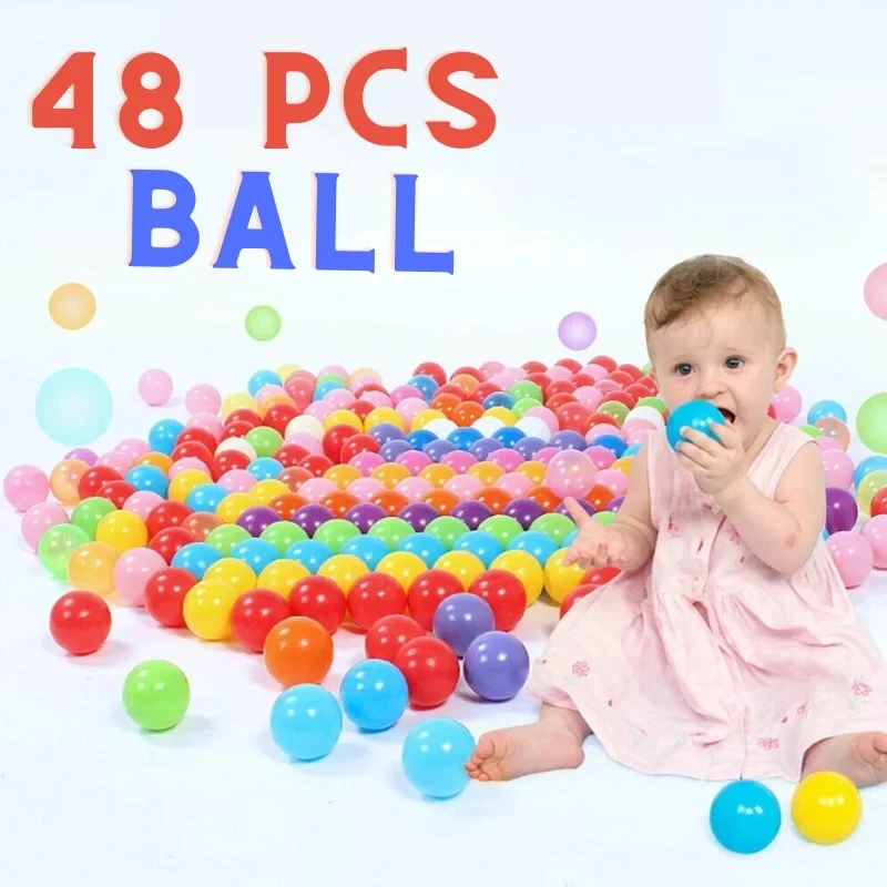 48 Pcs Multicolour Ball ৪৮ পিসি মাল্টিকালার বল