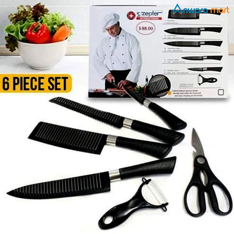 Premium Zepter 6 Pcs Knife Set International - Image 3