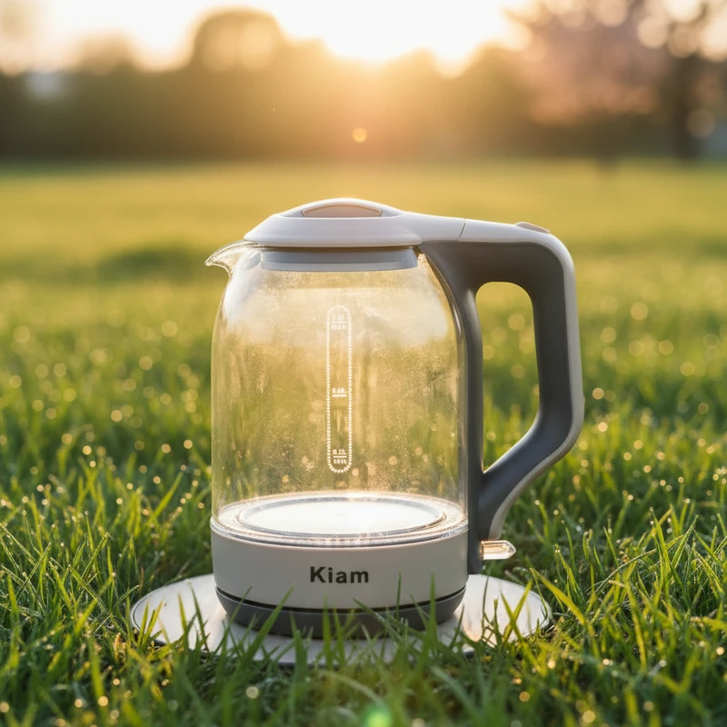 Kiam BL-002 1.8L Glass Electric Kettle – প্রিমিয়াম লুকিং LED লাইট ও অটোমেটিক সুইস ওভারহিট প্রোটেকশন ফিচারসহ - Image 5