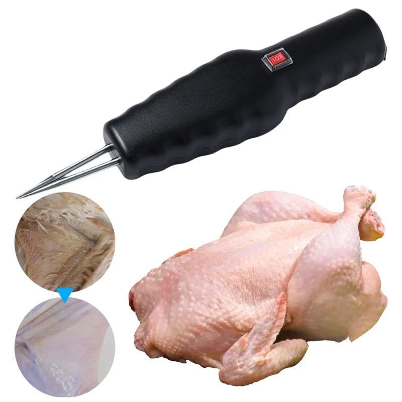 Electric Poultry Feather Plucker Handheld – Full Automatic Duck Goose Plucker AU Plug 100–240V | ইলেকট্রিক পোল্ট্রি ফেদার প্লাকার হ্যান্ডহেল্ড – ফুল অটোমেটিক হাঁস হাঁড়ি প্লাকার AU প্লাগ ১০০–২৪০V