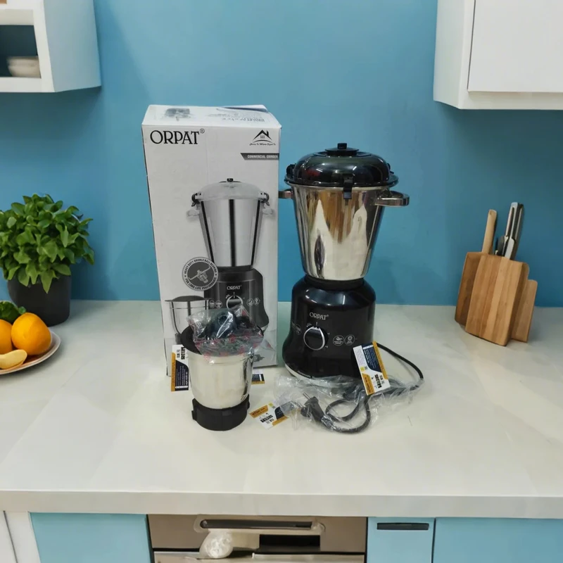 Orpat Platinum 1200W Mixer Grinder – ৩ জার, ব্লেন্ডার + গ্রাইন্ডিংয়ে সুপার পাওয়ার! - Image 5