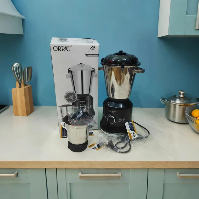 Orpat Platinum 1200W Mixer Grinder – ৩ জার, ব্লেন্ডার + গ্রাইন্ডিংয়ে সুপার পাওয়ার! - Image 6