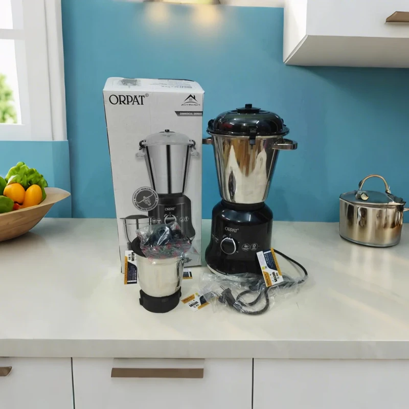 Orpat Platinum 1200W Mixer Grinder – ৩ জার, ব্লেন্ডার + গ্রাইন্ডিংয়ে সুপার পাওয়ার! - Image 7
