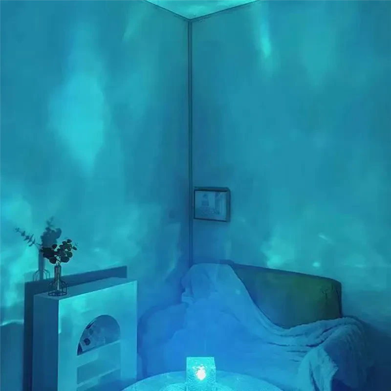 Water Ripple Night Light – ওয়াটার ইফেক্টে ঝিরঝিরে আলো! | Sunset Mood Projector with Remote Control - Image 3