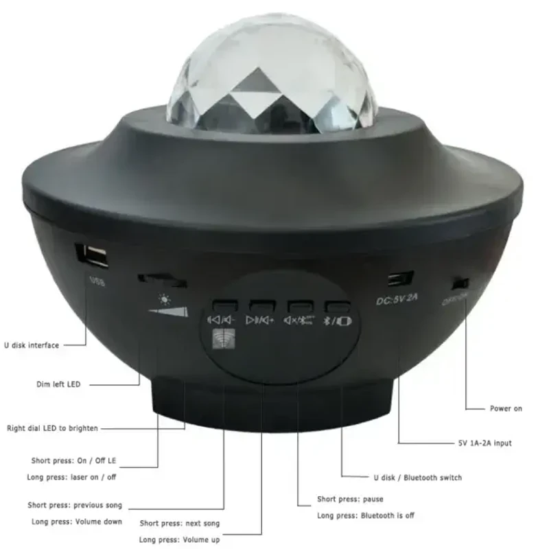 Galaxy Light L6‑L3083 Projector Lamp – আপনার ঘরেও রাতের আকাশের মতন দেখুন - Image 6