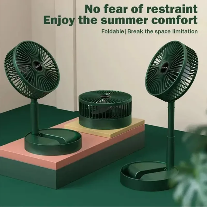 Desktop Foldable Fan S11-F1190 – Compact & Adjustable USB Cooling Fan | ডেস্কটপ ফোল্ডেবল ফ্যান S11-F1190 – কমপ্যাক্ট ও অ্যাডজাস্টেবল USB কুলিং ফ্যান - Image 5