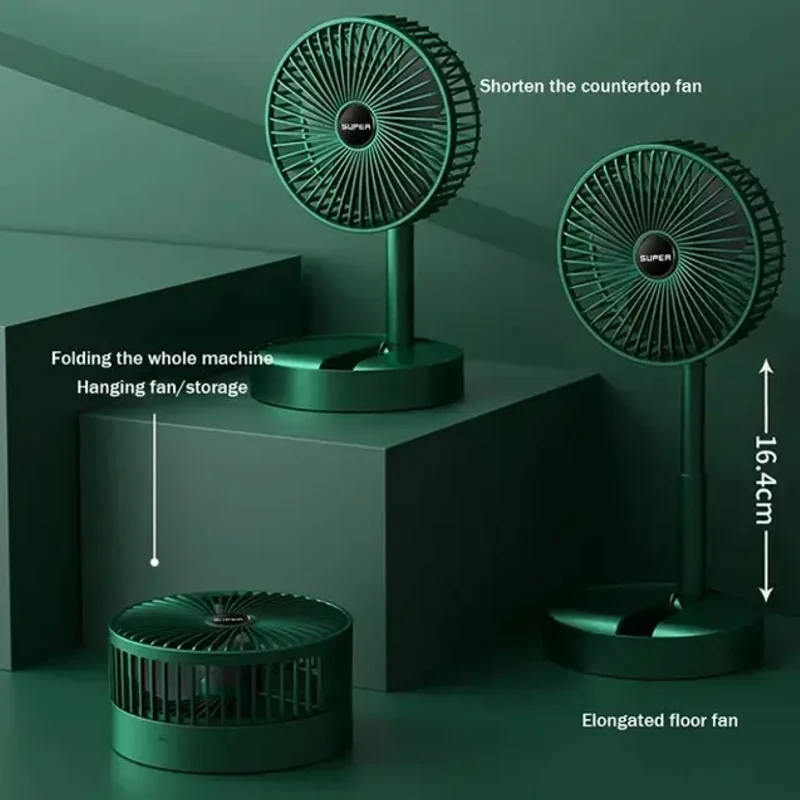 Desktop Foldable Fan S11-F1190 – Compact & Adjustable USB Cooling Fan | ডেস্কটপ ফোল্ডেবল ফ্যান S11-F1190 – কমপ্যাক্ট ও অ্যাডজাস্টেবল USB কুলিং ফ্যান - Image 7