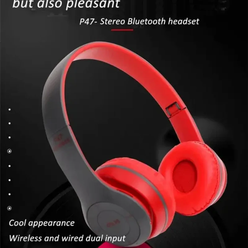 P47 Wireless Bluetooth Headphone K2 – স্টাইল, কমফোর্ট আর হাই-কোয়ালিটি সাউন্ড একসাথে! - Image 8