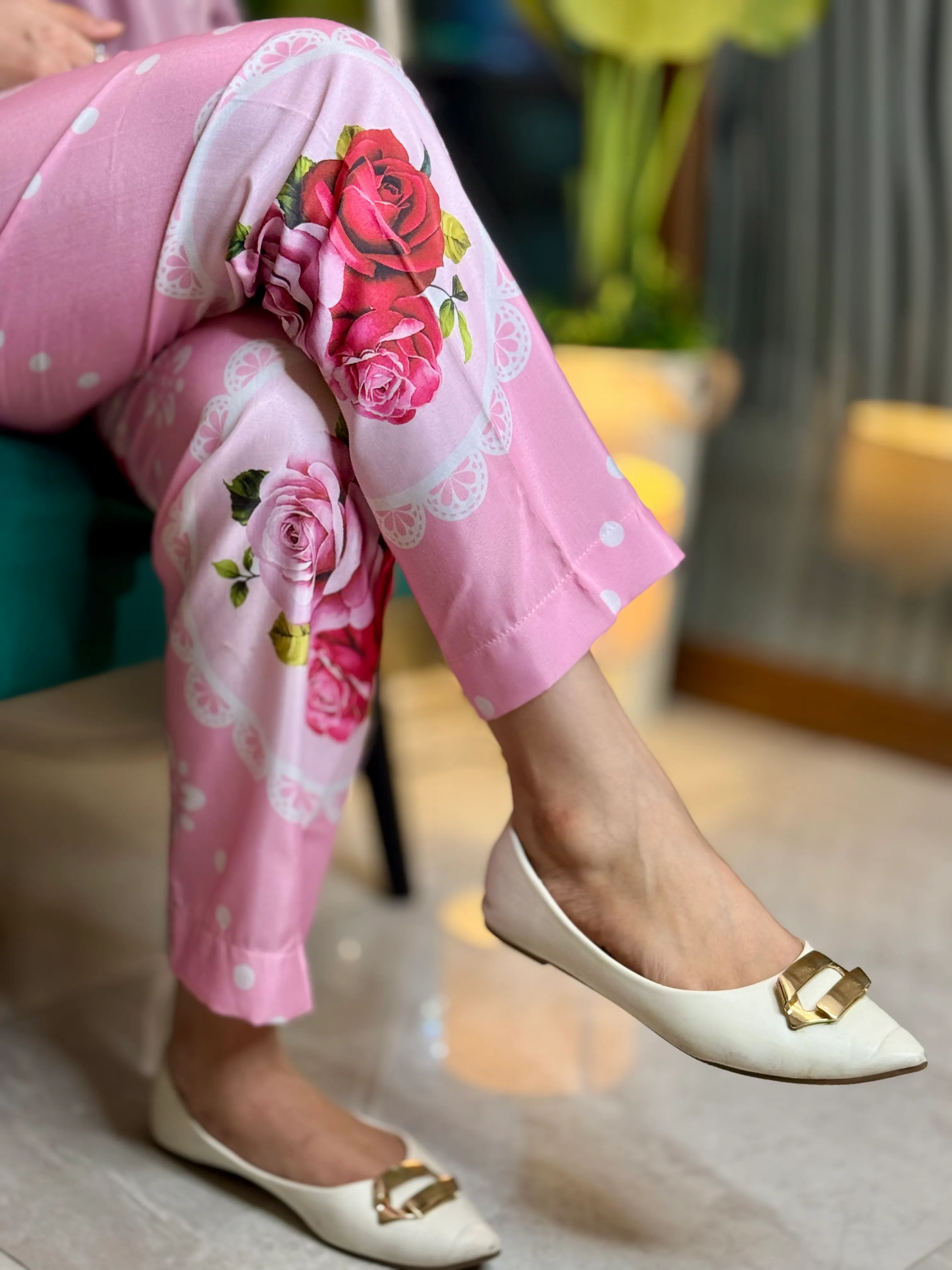 Rose Frame Pant